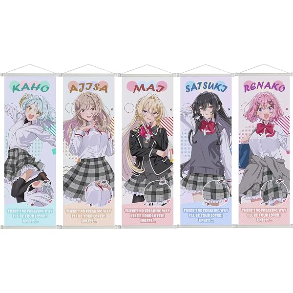 Amazon.co.jp: わたなれ 缶バッジ 58mm 5枚セット 甘織れな子 王塚真唯