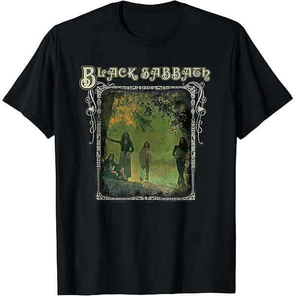 Amazon | ブラックサバス公式ヴィンテージネガティブ Tシャツ | T