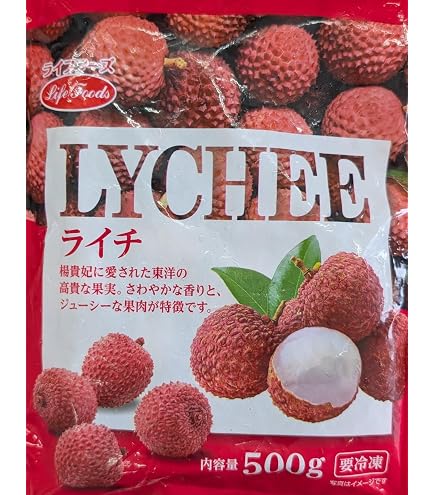 ライチ Amazon.co.jp: [冷凍] ライフフーズ ライチ 500gX4個 : 食品・飲料・お酒