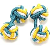 ボールタイプ ラバーカフス[ゴムカフス リボンカフスお洒落] カフスボタン[ カフリンクス cufflinks ] カフス メンズ＆レディース アクセサリー グリーン イエロー CF-S36