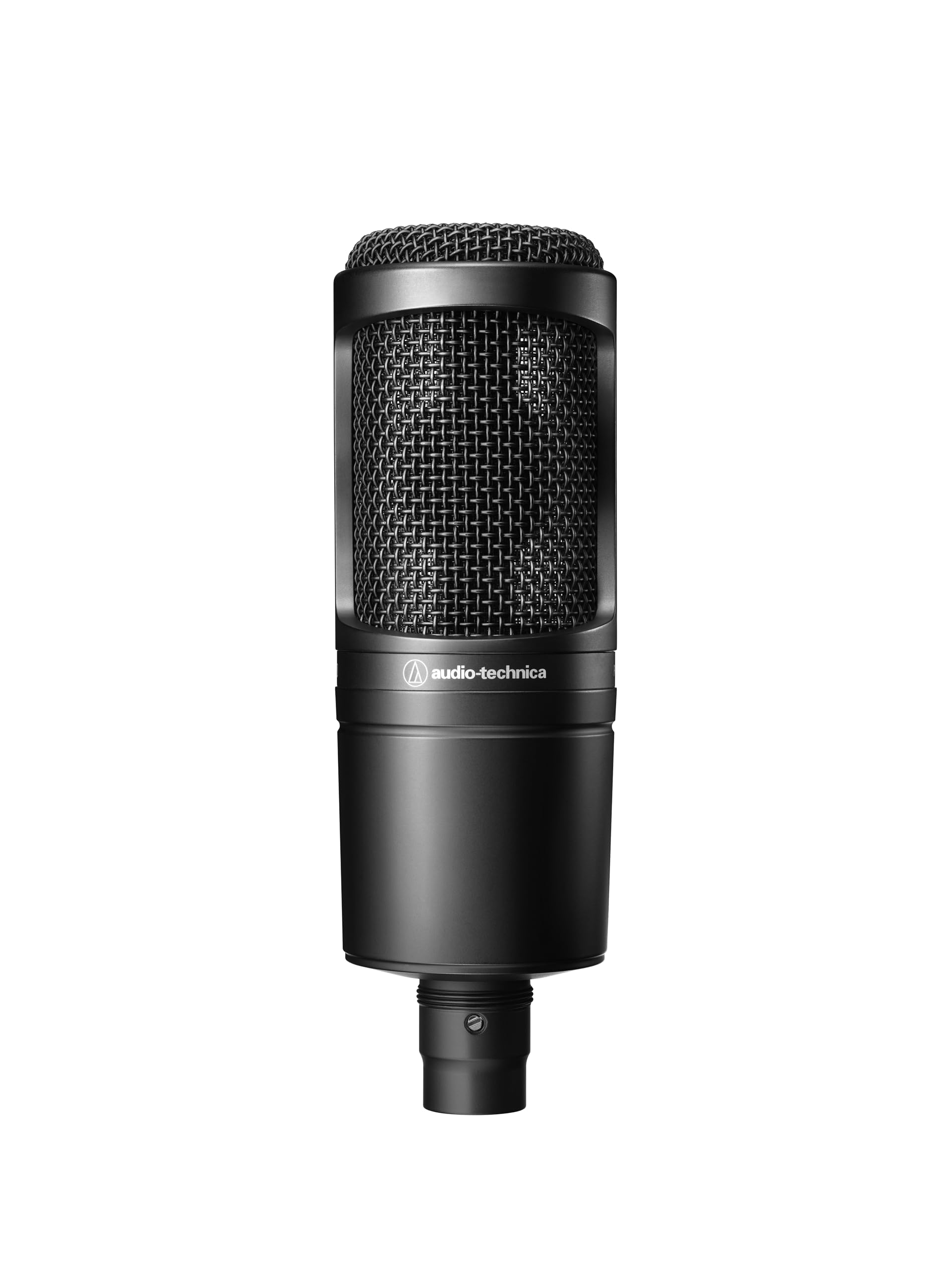 オーディオテクニカ AT2020 コンデンサーマイク XLR 単一指向性 配信 ブラック | レコーディング 宅録 DTM 動画配信 ポッドキャスト 実況 ゲーミング 【国内正規品】