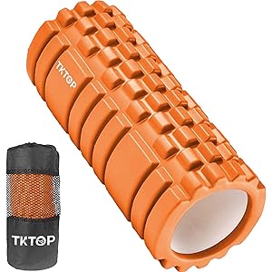 フォームローラー TKTOP 筋膜リリース グリッドフォームローラー トレーニング ヨガポール ストレッチ器具 スポーツ…
