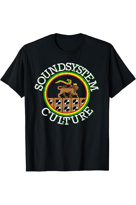 Amazon | レゲエ サウンドシステム ルーツ ダブ Tシャツ | Tシャツ 