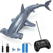 Amazon.co.jp: WoLraYuan サメ 無線ラジコン 潜水おもちゃ 2.4G
