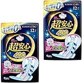 エリス 朝まで超安心 400 羽つき 40cm (特に心配な夜) 24枚(12枚入×2パック) 【まとめ買い】