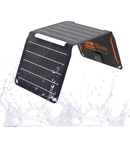 Yctze ソーラーパネル 50W ソーラーチャージャー 折りたたみ式