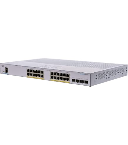 Amazon | Cisco CBS350-24FP-4X ビジネスシリーズ 24ポート マネージド