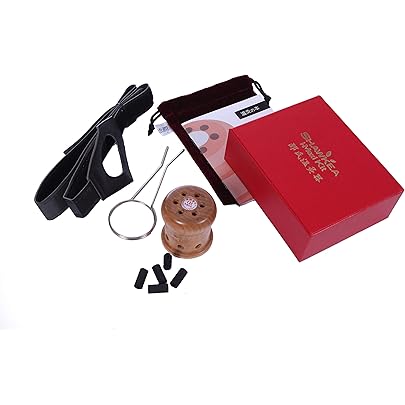 Amazon.co.jp: 三栄商会ビワ葉温灸療法 細棒もぐさ温灸セット