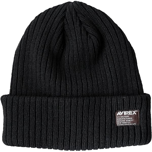 Amazon | [モンクレール] ウール100％ BIGワッペンロゴ ニットキャップ