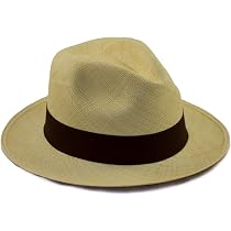 Tumia - Fedora Panama Hat - Natural 