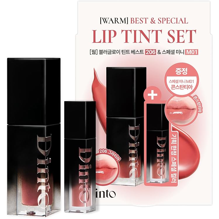 韓国ティント 他まとめ売り Amazon | 【Dinto公式】ブラーグローイリップティント 213 リベルタス