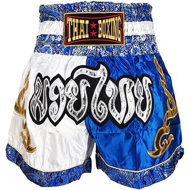 THAI FIGHTムエタイパンツ白M 71W2gampJOL._AC_SY350_QL65_.jpg
