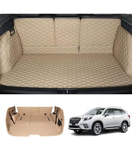 SUBARU フォレスターsk 純正 カーゴマット ラゲッジマット　7点セット Amazon.co.jp: ラゲッジマット トランクマット USスバル 純正品 SUBARU