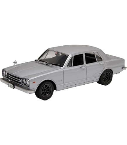 1/24 ハコスカ　確認用 1/64 スカイライン GT-R V8 ドリフト (ハコスカ) - レッド