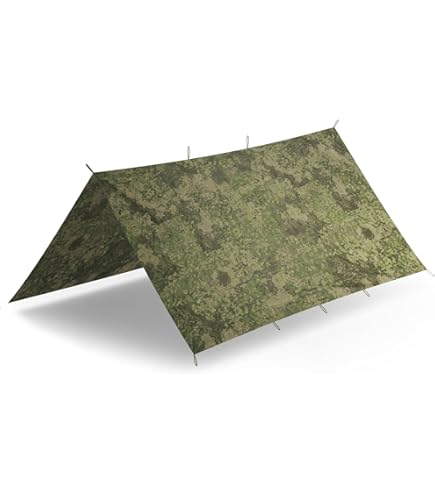 希少 ヘリコンテックス スーパータープ ウッドランドカモ 迷彩