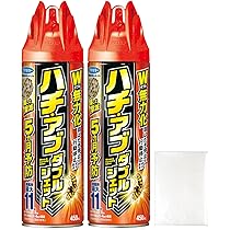 フマキラー ハチ・アブ ダブルジェット 450ml 10本 ハチ駆除剤 ハチ撃退 ハチ・アブダブルジェット 450mL 2本パック 限定企画品｜殺虫剤