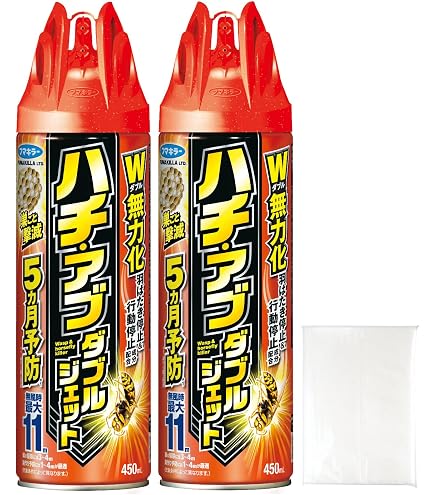 Amazon.co.jp: アース製薬 ハチアブマグナムジェット 550ml×2本 蜂退治
