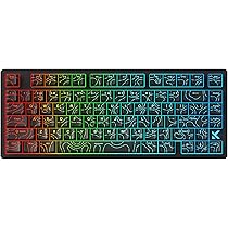 メカニカルキーボード Rabbit HM66 Aegis 60%英語配列光る有線 Amazon.co.jp: Rabbit HM66 Aegis 60% 英語配列 有線 ラピッド