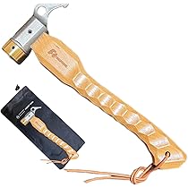 Amazon | FOREST HOME ペグハンマー ハンマー 真鍮ヘッド 名栗加工