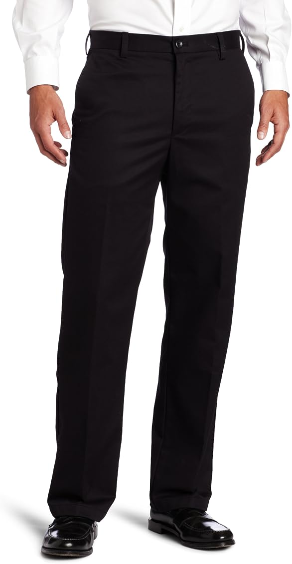 IZOD Men's American Chino Flat Front 