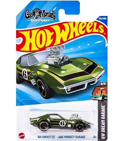 Amazon | Hot Wheels Gas Monkey Garage '68 Corvette Hw Screen Time