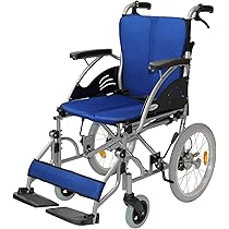 Amazon | ケアテックジャパン 介助式 アルミ製 車椅子 CA-21SU