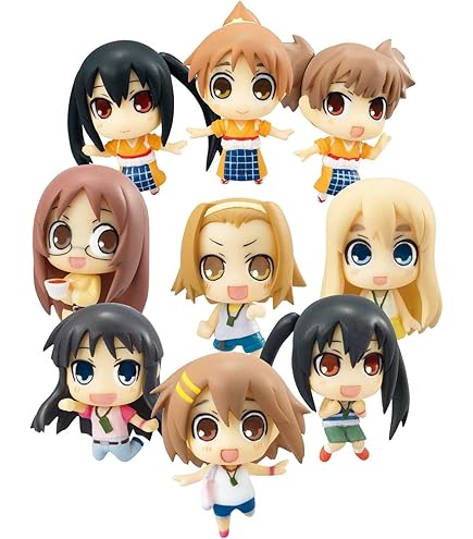 未開封【けいおん！】キューティーフィギュアマスコット【全種類】 Amazon | キューティーフィギュアマスコット けいおん!! BOX販売