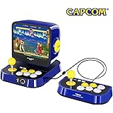 Capcom RETRO STATIONカプコン アーケードゲーム機 FIGHTSTICK付き 2人同時対戦可能 8インチHD大画面 5つのロックマン/5つのストリートファイター 解像度1024 * 768 モニタ角度調整可能 HDMI出力を大画面に