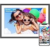 ARZOPA Digital Photo Frame 15.6" Smart WiFi Wireless Electronic Digital Picture Frame 32GB Storage with IPS Touch Screen, Aut