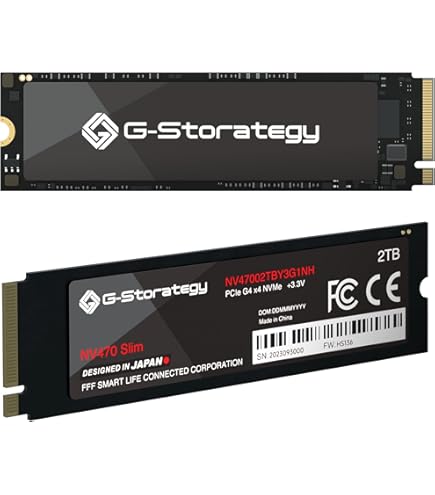 Amazon | SSD 1TB G-Storategy 国内メーカー SATA 6Gb/s 7mm 3D