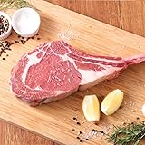 加茂川 トマホーク ステーキ 1本 (約1kg) BBQ 肉 ステーキ肉 骨付き肉 リブアイ かたまり肉 バーベキュー マンガ肉 キャンプ アウトドア 塊肉