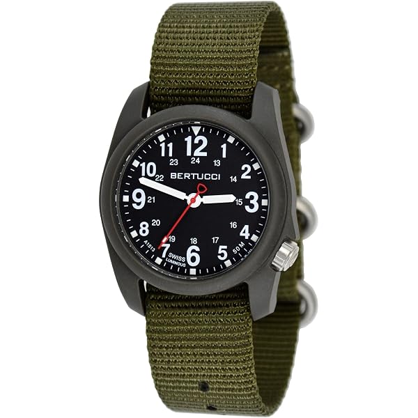 Amazon | BERTUCCI A-2S フィールドウォッチ | ブラック/シードッグ