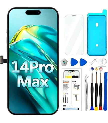 Amazon.co.jp: Tpyag Screen Replacement for iPhone 14 Pro Max