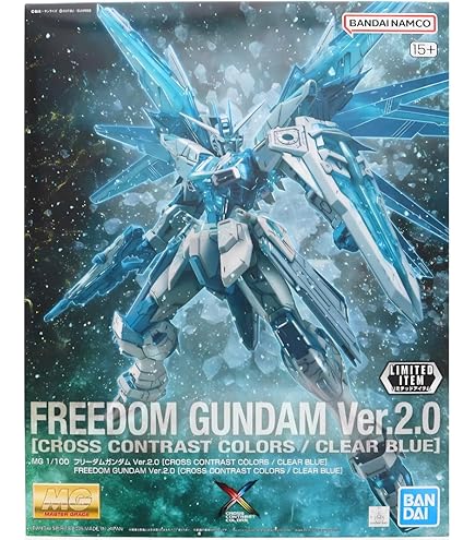 MG フリーダムガンダム Ver.2.0 [CCC / CLEAR BLUE] MG 1/100 フリーダムガンダム Ver.2.0 [CROSS CONTRAST COLORS