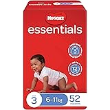 Huggies Essentials Nappies Size 3 (6-11kg) 52 Count