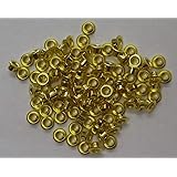 2x2mmハトメ 金色
