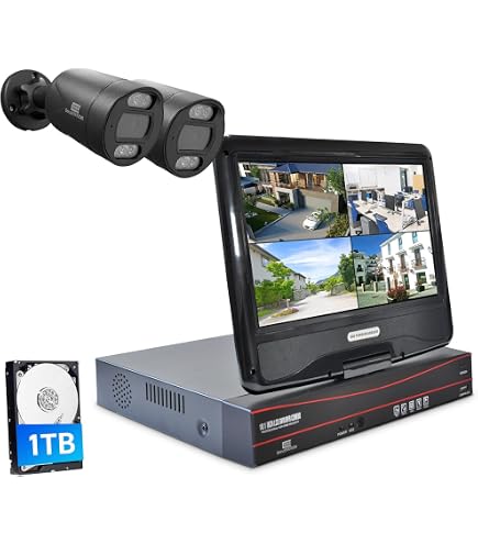 Amazon.co.jp: SecuSTATION 防犯カメラ 録画機セット SC-DU85K・DP35