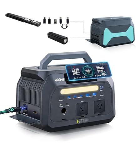 Amazon.co.jp: ポータブル電源 大容量 AC出力 500W 96000mAh