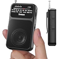 Amazon.co.jp: Gemean J-555 AM FM ワイドFM FM補完放送 ポケット防災