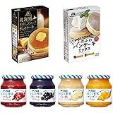 【Amazon.co.jp限定】 森永製菓 ホットケーキミックス・ パンケーキミックス & アヲハタ まるごと果実 アソートセット 【セット買い】