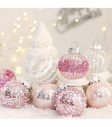 Amazon.co.jp: クリスマス オーナメント 24個 25個セット 6cmボール