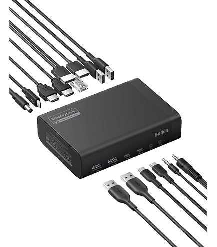 Belkin ドッキングステーション 本体 Amazon.co.jp: Belkin USB-C ドッキングステーション 16in1｜トリプル