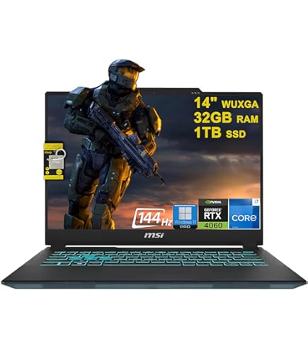 Amazon.co.jp: msi Cyborg 14 ゲーミングノートパソコン 14インチ