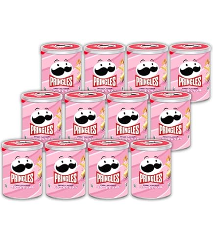 Amazon.co.jp: ケロッグ プリングルズ バターキャラメル M缶 95g ×8個