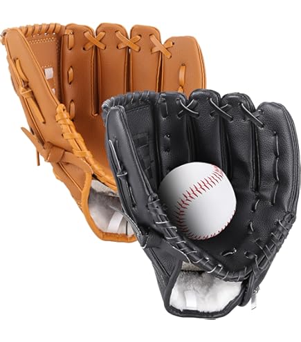 Amazon | PLUSGOODS キャッチボールセット大人用 グローブ2つ 野球