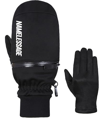 Amazon.co.jp: [ネームレスエイジ] スノーボード 5本指 グローブ
