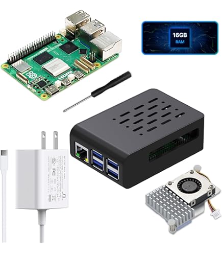 Amazon.co.jp: Vemico Raspberry Pi5 16GB Kit 技適を取得済み