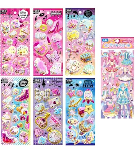 Amazon | クラックス オバケーヌ シャイニーパフュームステッカー