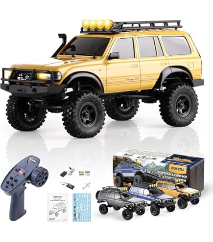 Amazon.co.jp: PANDA HOBBY RCロッククローラー 4x4 RC