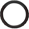 ボンフォーム(BONFORM) ハンドルカバー ツーリング 軽/普通車 ステアリングカバー S:36.5~37.9cm ブラック 6881-01BK